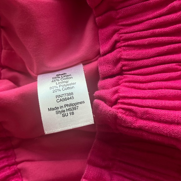 J Crew Pink Scalloped cotton skirt - size 2 - Picture 3 of 5